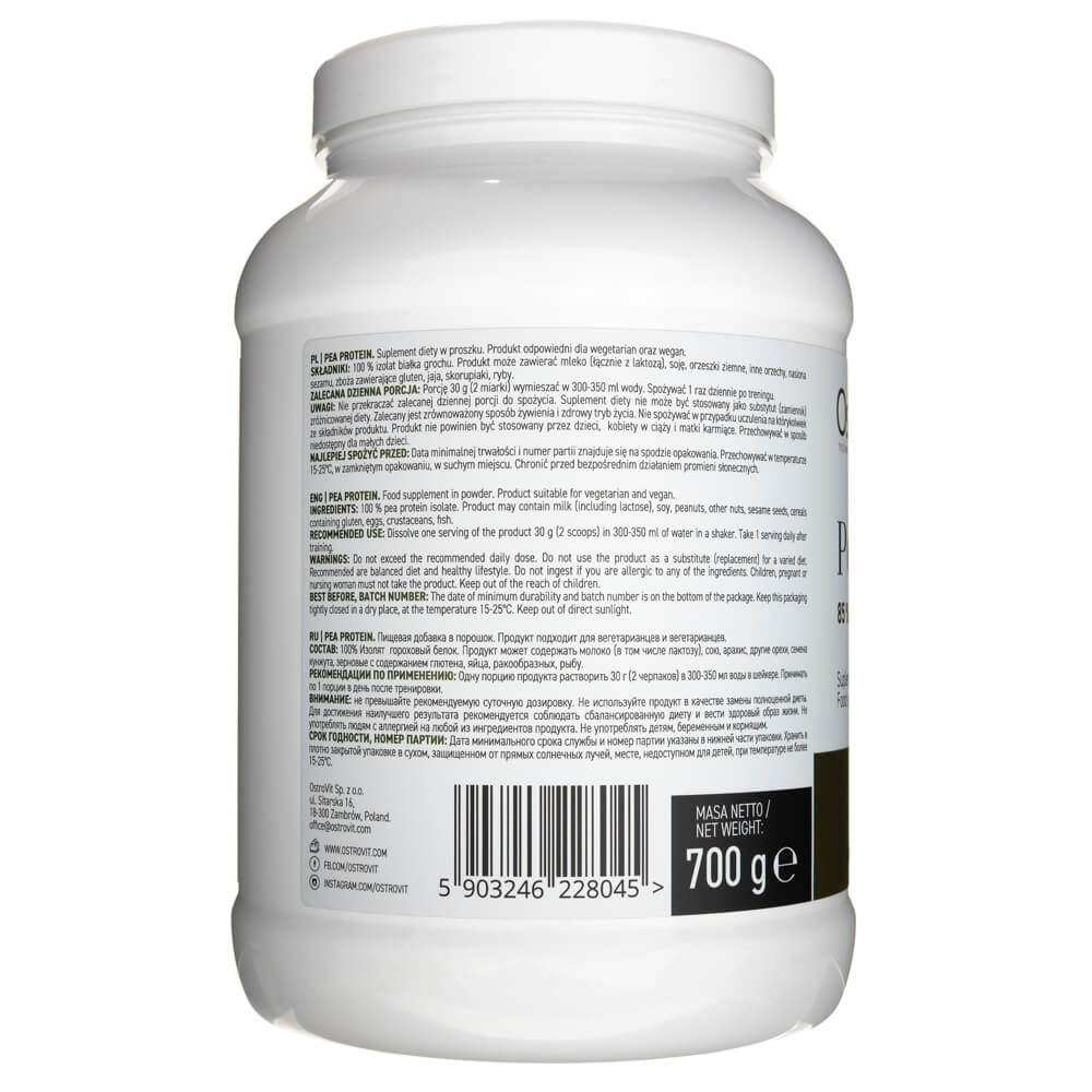 Ostrovit Pea Protein Vege, Natural - 700 g