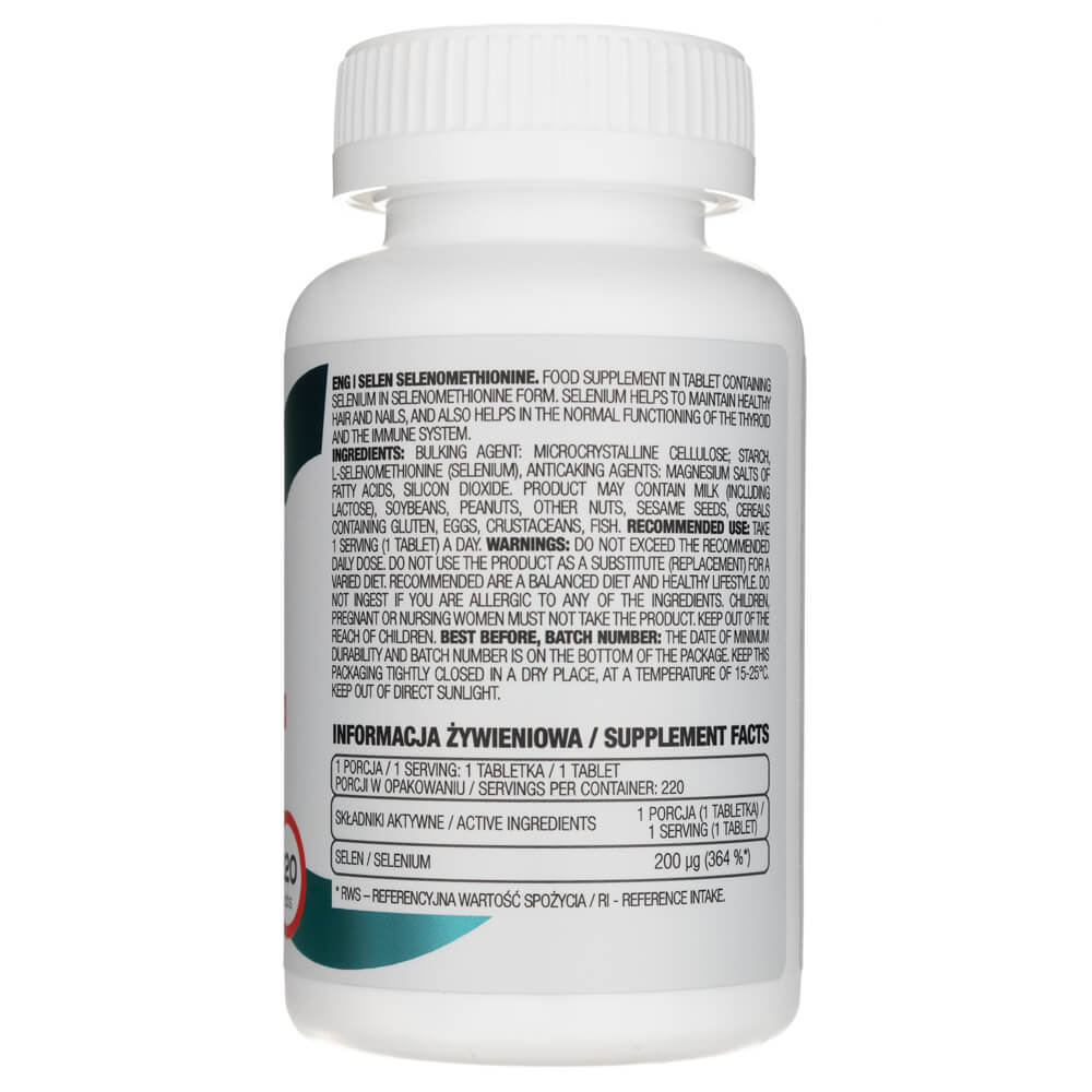 Ostrovit Selenium 200 mcg - 220 Tablets