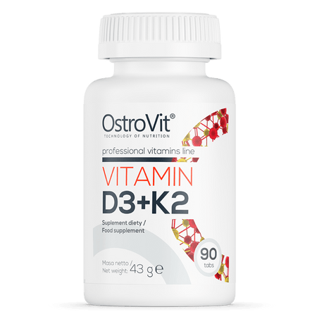 Ostrovit Vitamin D3 + K2 - 90 Tablets