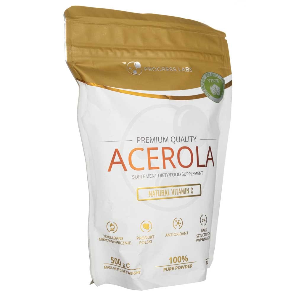 Progress Labs Acerola natural vitamin C, powder - 500 g
