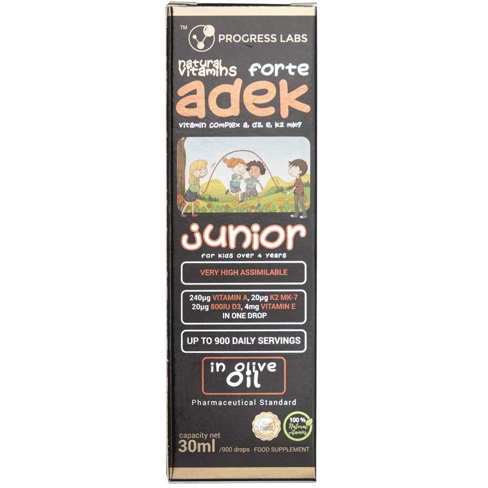 Progress Labs ADEK Junior FORTE for children - 30 ml