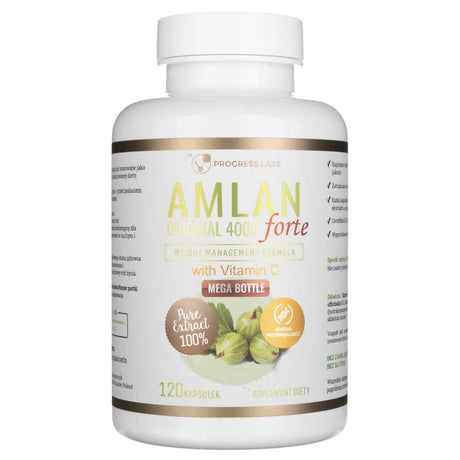 Progress Labs Amlan Forte (Indian Gooseberry) 4000 mg - 120 Capsules