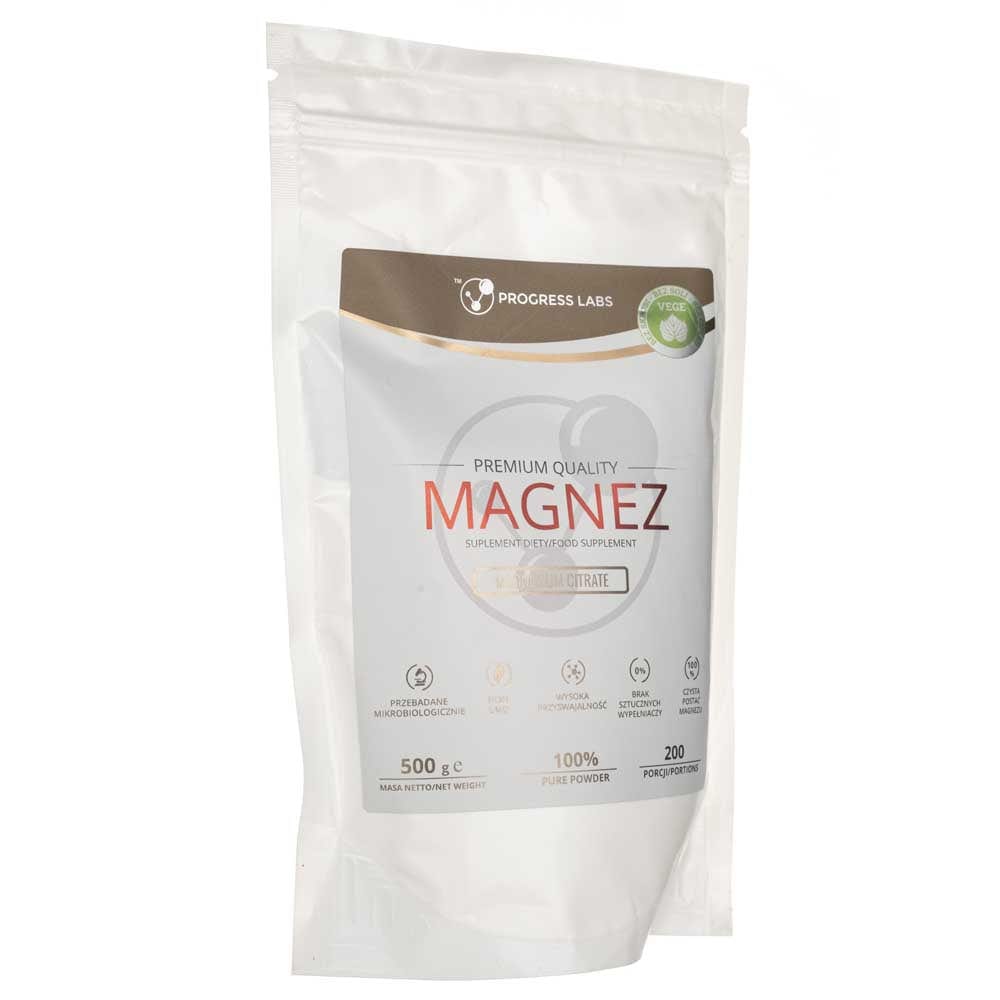Progress Labs Magnesium Citrate, powder - 500 g