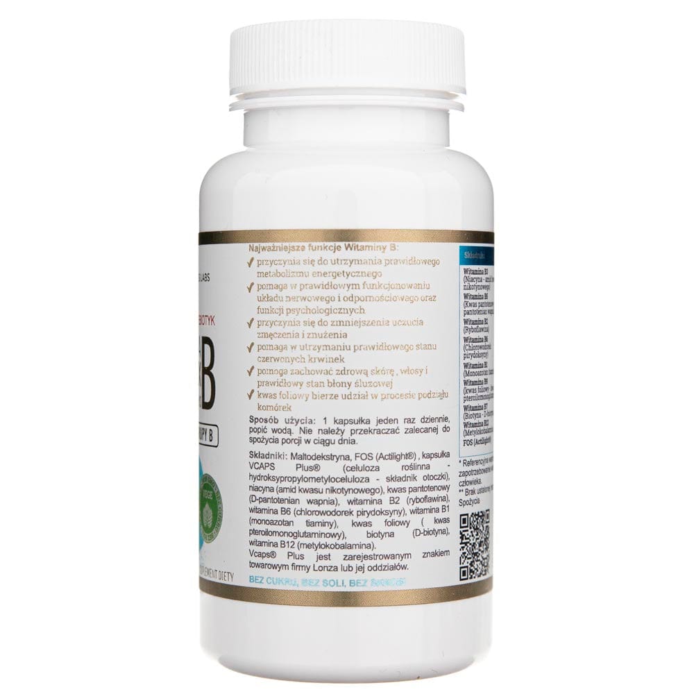 Progress Labs Vitamin B Complex 200% - 120 Capsules