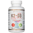 Progress Labs Vitamin K2 VitaMK7 200 mcg + D3 100 mcg - 120 Capsules