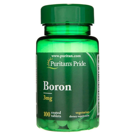 Puritan's Pride Boron 3 mg - 100 Caplets