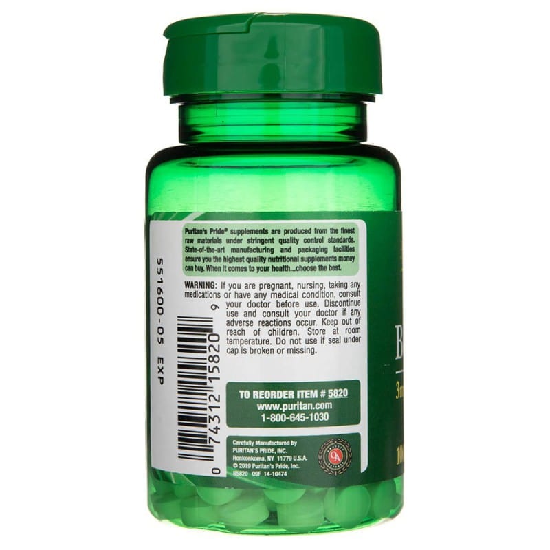 Puritan's Pride Boron 3 mg - 100 Caplets
