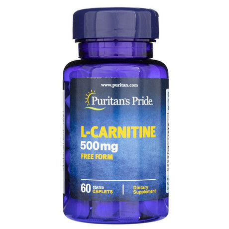 Puritan's Pride L-Carnitine 500 mg - 60 Caplets