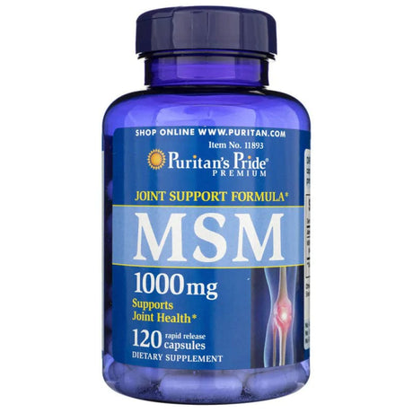 Puritan's Pride MSM 1000 mg - 120 Capsules