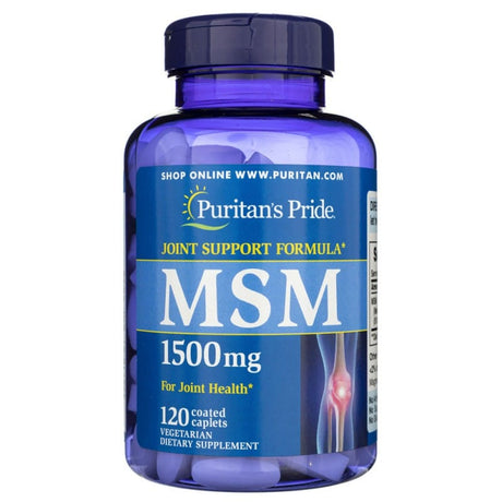 Puritan's Pride MSM 1500 mg - 120 Caplets