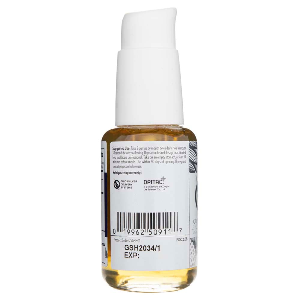 Quicksilver Liposomal Glutathione with lemon mint 50 ml Medpak