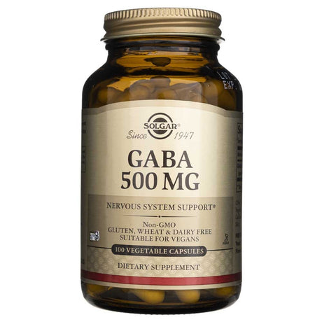 Solgar GABA 500 mg - 100 Veg Capsules