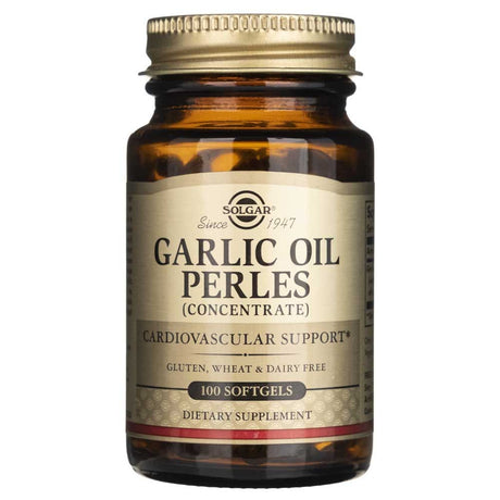 Solgar Garlic Oil Perles (Reduced Odor) - 100 Softgels