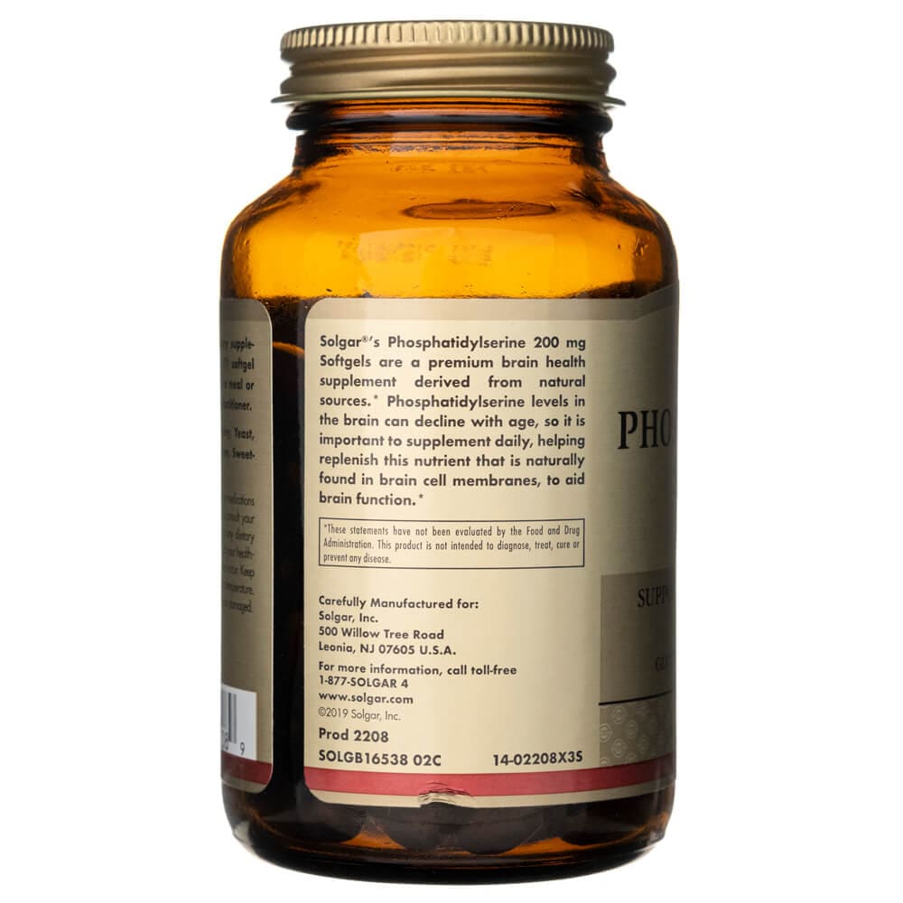 Solgar Phosphatidylserine 200 mg - 60 Softgels