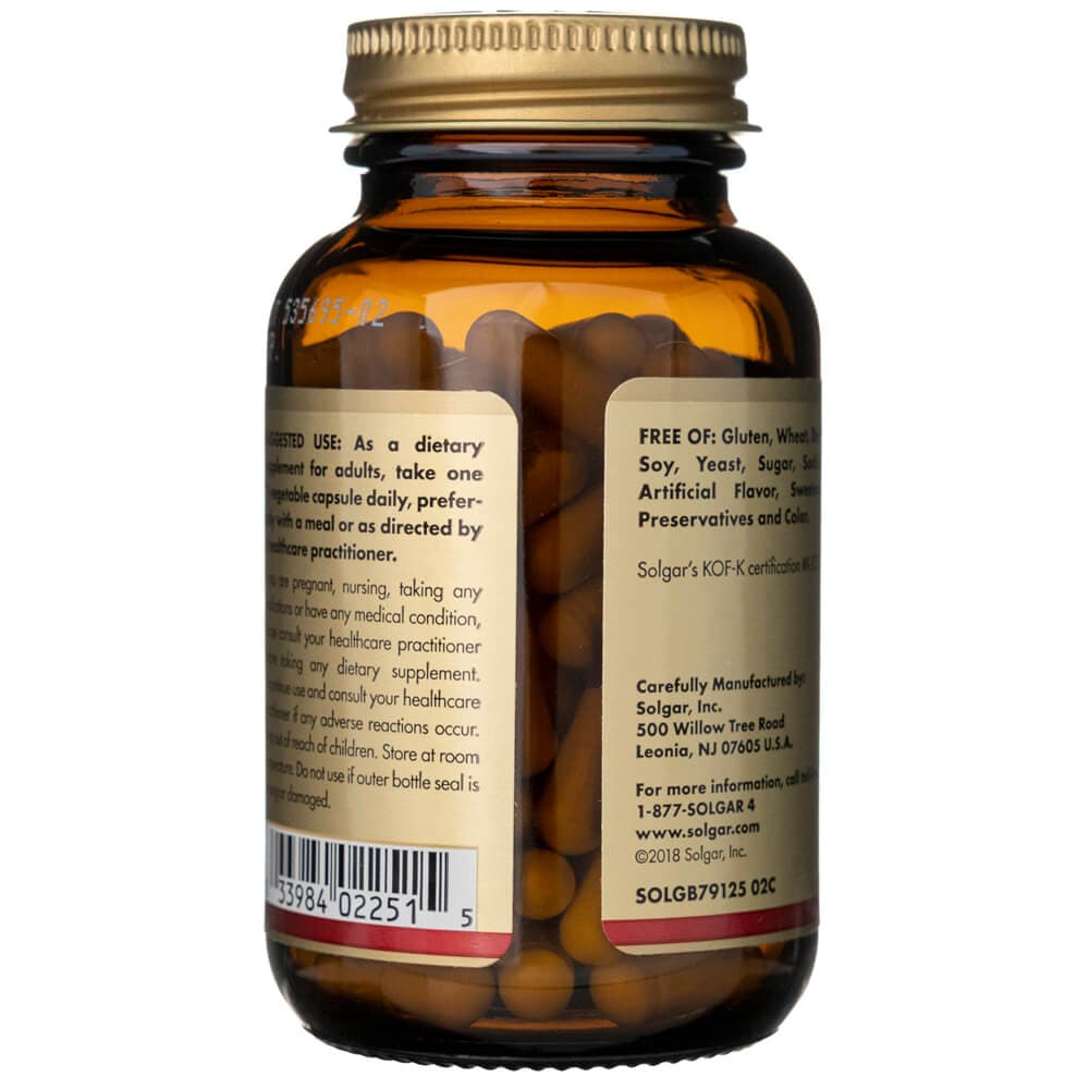 Solgar Policosanol 20 mg - 100 Veg Capsules