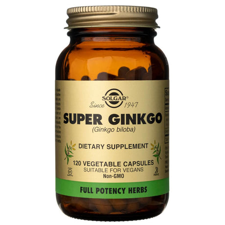 Solgar Super Ginkgo - 120 Veg Capsules