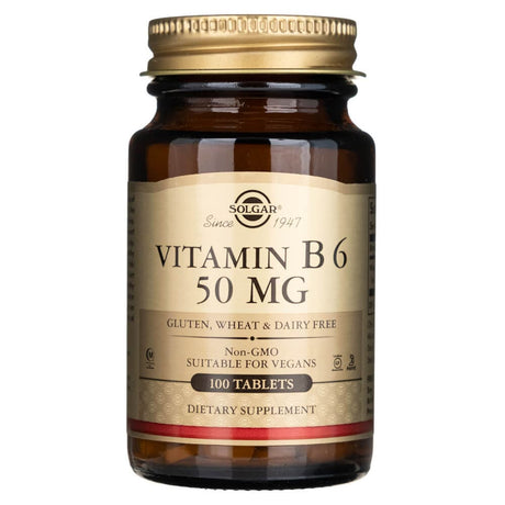 Solgar Vitamin B6 50 mg - 100 Tablets