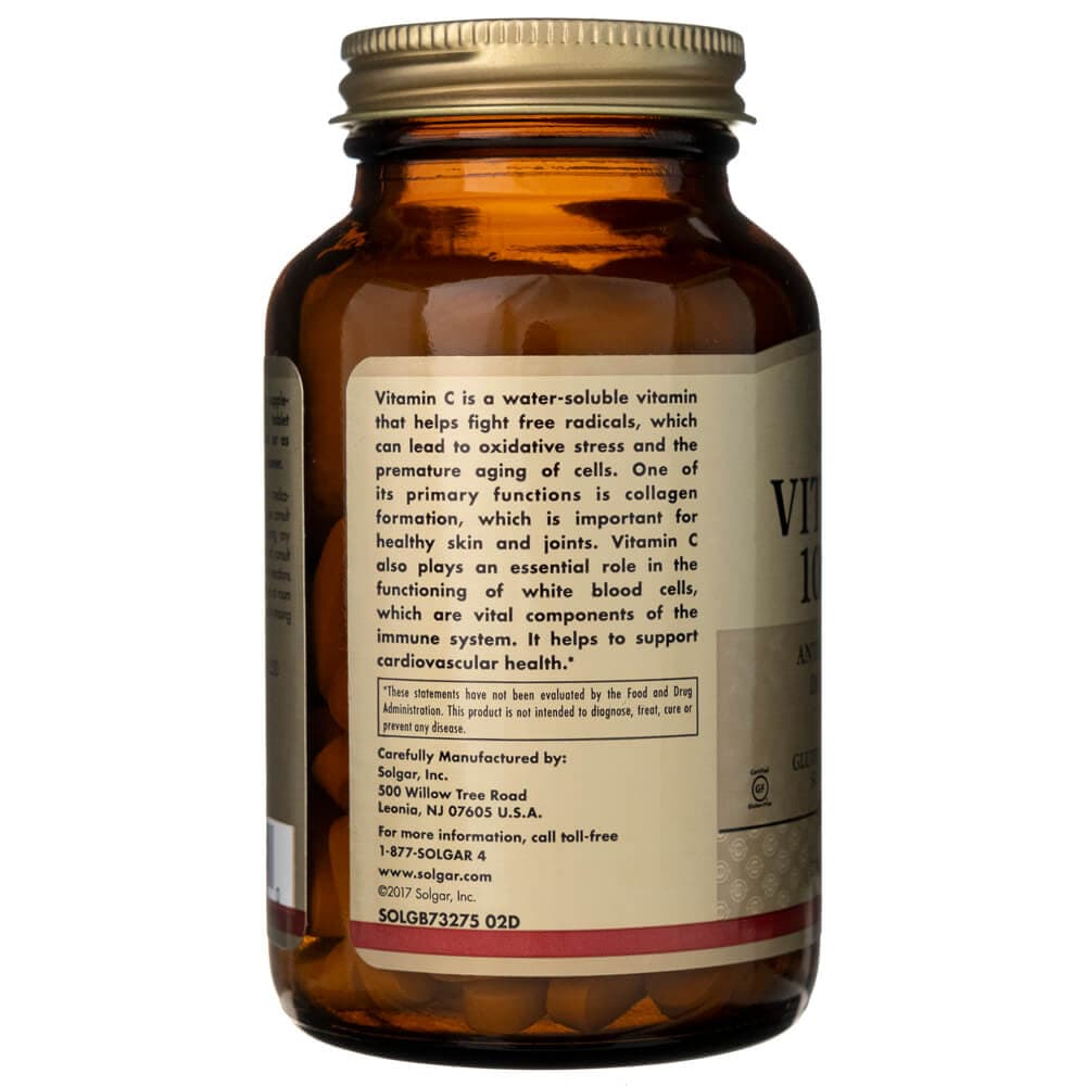 Solgar Vitamin C 1000 mg - 90 Tablets