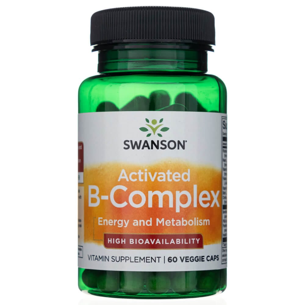 Swanson Activated B-Complex 60 Veg Capsules – Medpak