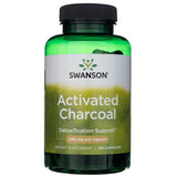 Swanson Activated Charcoal 260 mg - 120 Capsules