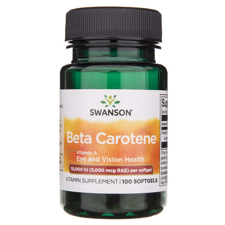 Swanson Beta-Carotene 10000 IU - 100 Softgels