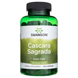 Swanson Cascara Sagrada 450 mg - 100 Capsules