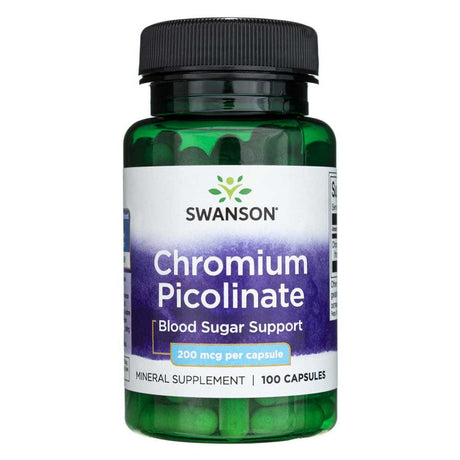 Swanson Chromium Picolinate 200 mcg - 100 Capsules