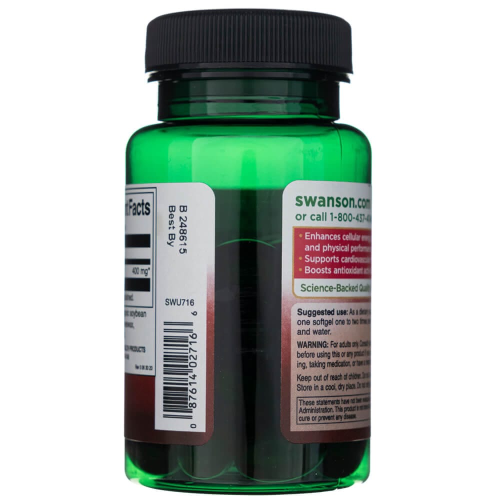 Swanson CoQ10 400 mg 30 Softgels