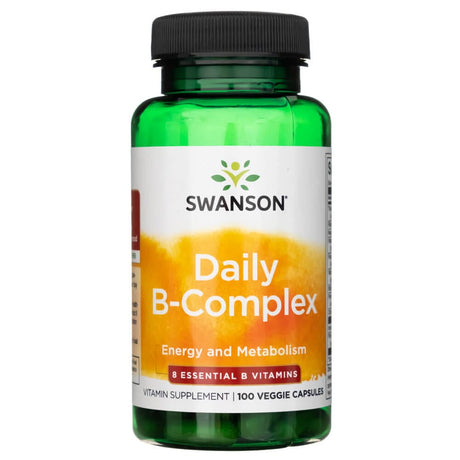 Swanson Daily B-Complex - 100 Veg Capsules