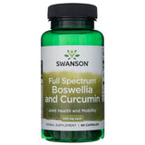 Swanson Full Spectrum Boswellia and Curcumin - 60 Capsules