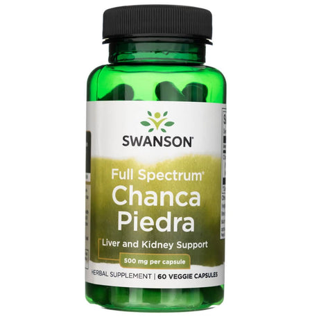 Swanson Full Spectrum Chanca Piedra 500 mg - 60 Veg Capsules