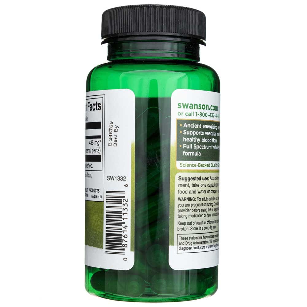 Swanson Full Spectrum Gotu Kola 435 mg - 60 Capsules