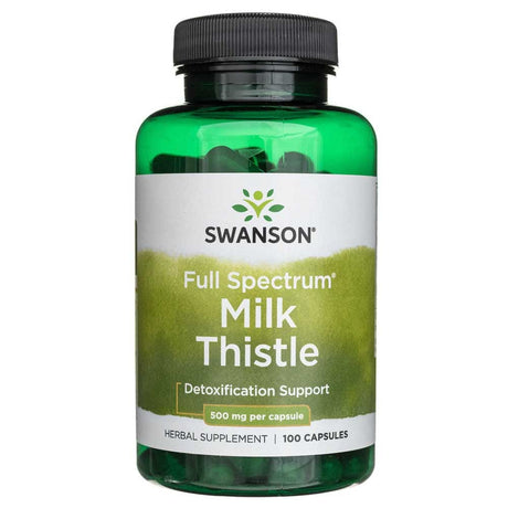 Swanson Full Spectrum Milk Thistle 500 mg - 100 Capsules