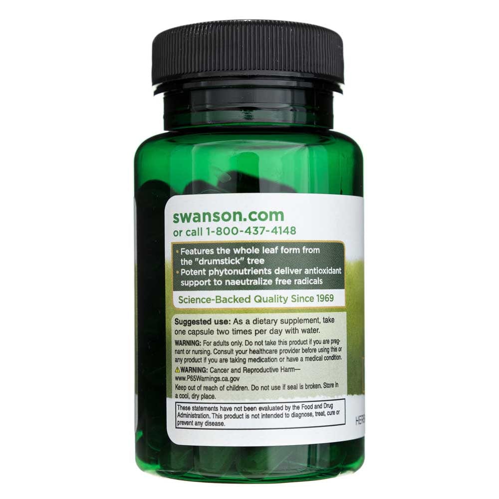 Swanson Full Spectrum Moringa Oleifera 400 mg - 60 Capsules