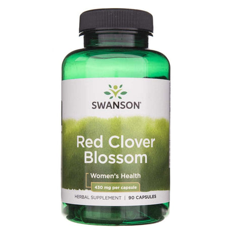 Swanson Full Spectrum Red Clover Blossom 430 mg - 90 Capsules