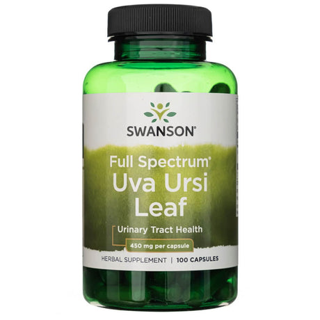Swanson Full Spectrum Uva Ursi Leaf 450 mg - 100 Capsules