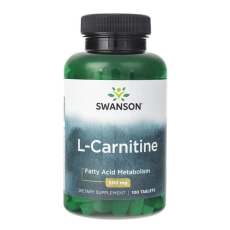 Swanson L-Carnitine 500 mg - 100 Tablets