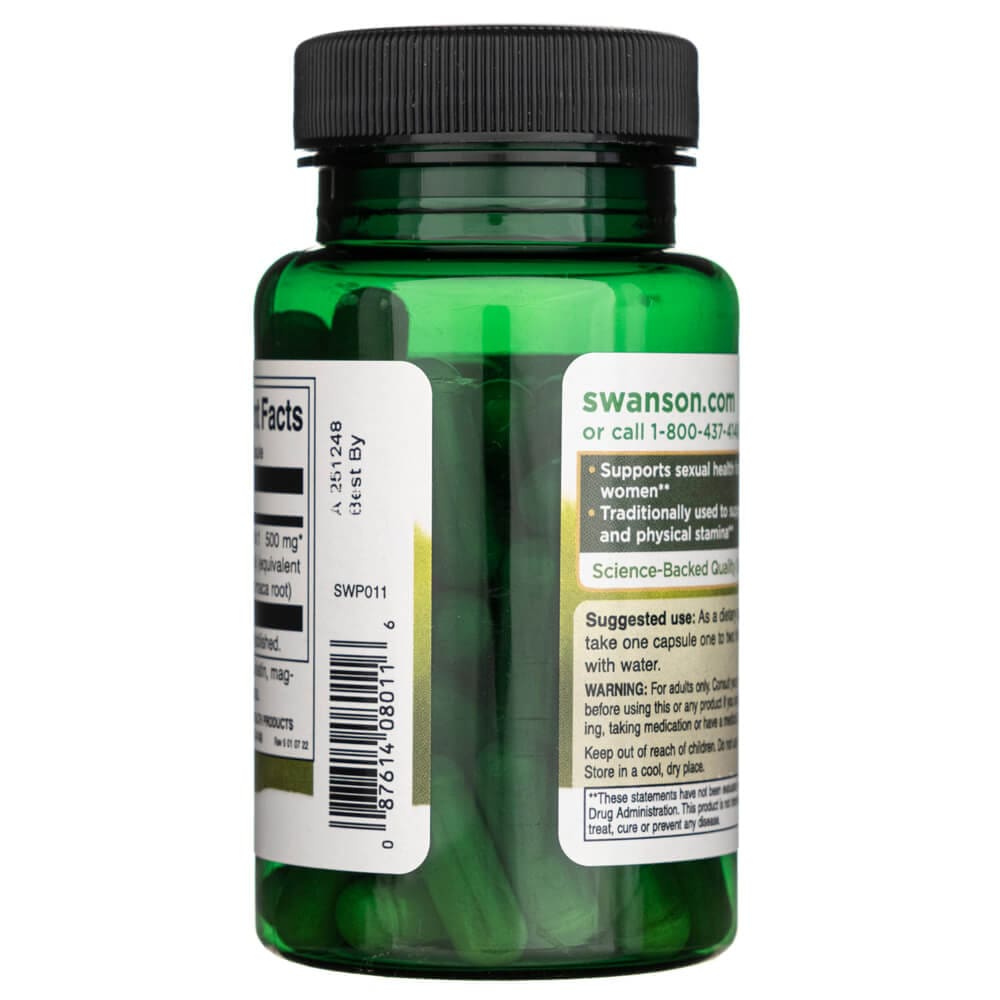 Swanson Maca 500 mg - 60 Capsules