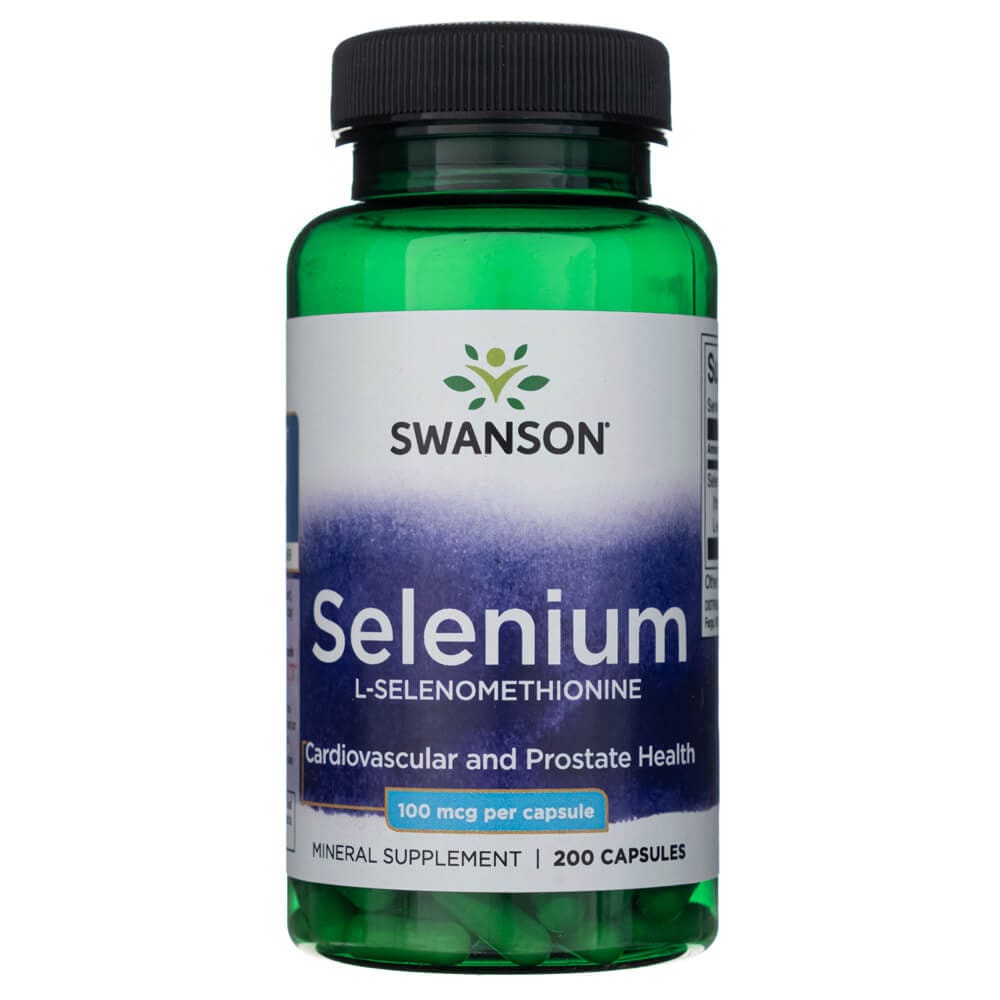 Swanson Selenium L-Selenomethionine 100 mcg - 200 Capsules