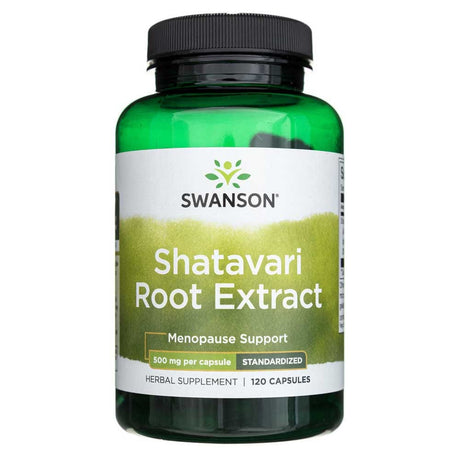 Swanson Shatavari Root Extract 500 mg - 120 Capsules