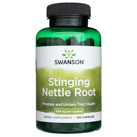 Swanson Stinging Nettle Root 500 mg - 100 Capsules