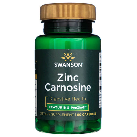 Swanson Zinc Carnosine featuring PepZinGI - 60 Capsules