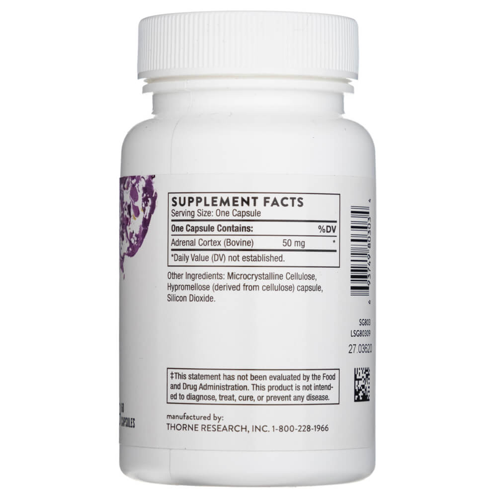 Thorne Research Adrenal Cortex 60 Capsules | Medpak