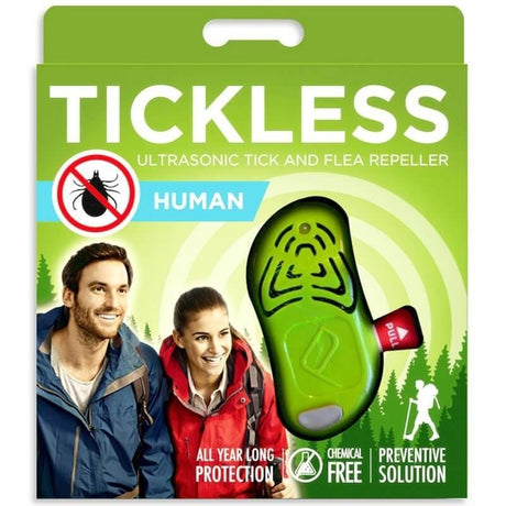 Tickless Human Ultrasonic tick repellent - Green