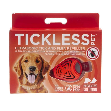 Tickless Pet Ultrasonic tick repellent for dogs - Orange