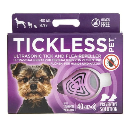 Tickless Pet Ultrasonic tick repellent for dogs - Pink