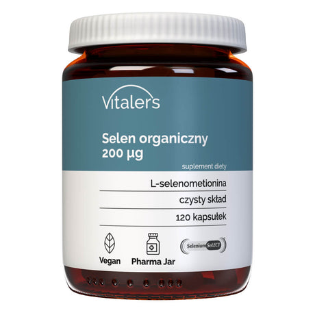 Vitaler's Organic Selenium 200 mcg - 120 Capsulen
