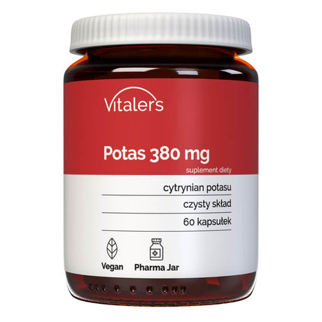 Vitaler's Potassium Citrate 380 mg - 60 Capsules