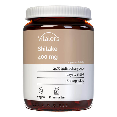 Vitaler's Shiitake 400 mg - 60 Capsules