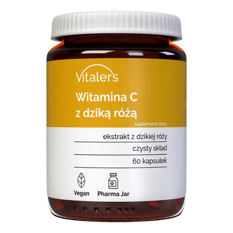 Vitaler's Vitamin C with Rosehip 1000 mg - 60 Capsules
